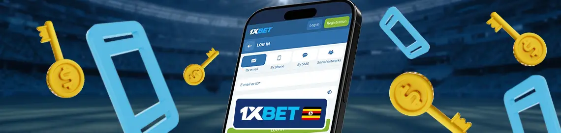 1xBet login from a mobile device in Uganda