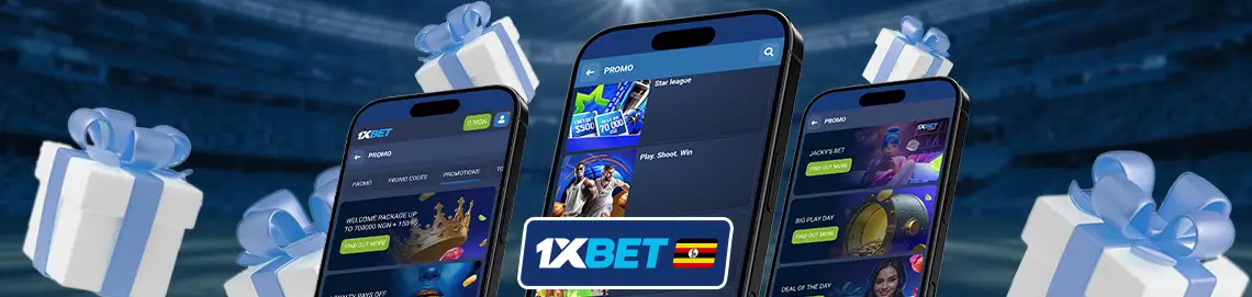 1xBet welcome bonus in Uganda