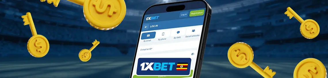 How to login to 1xBet in Uganda
