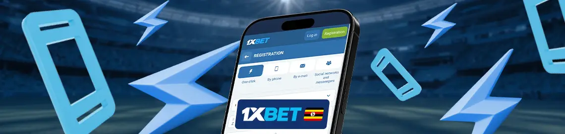 Ways to sign up for a 1xBet account in Uganda